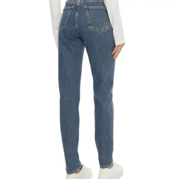 Calvin Klein - Γυναικείο Παντελόνι Jean Ck Mom Fit J20J224030-1A4 Μπλε J20J224030-1A4
