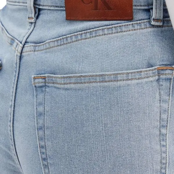 Calvin Klein - Γυναικείο Παντελόνι Jean Ck Mom High Rised LV047E618G-VLJ Γαλάζιο LV047E618G-VLJ