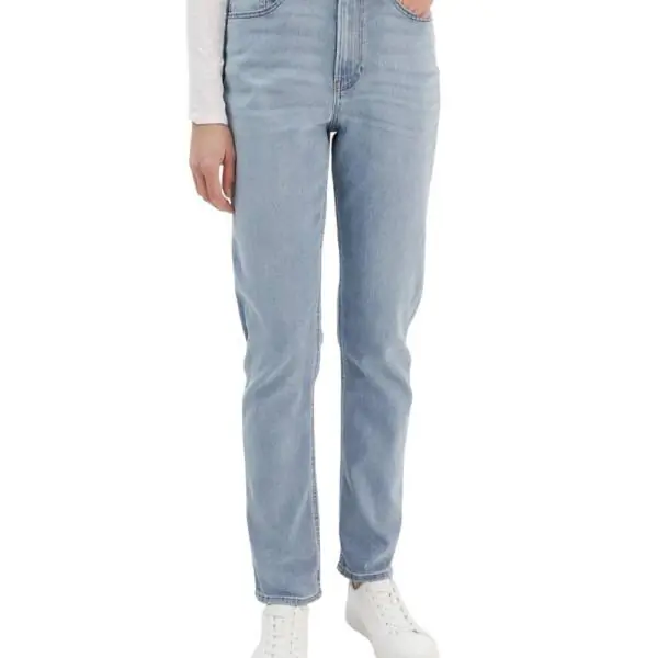 Calvin Klein - Γυναικείο Παντελόνι Jean Ck Mom High Rised LV047E618G-VLJ Γαλάζιο LV047E618G-VLJ