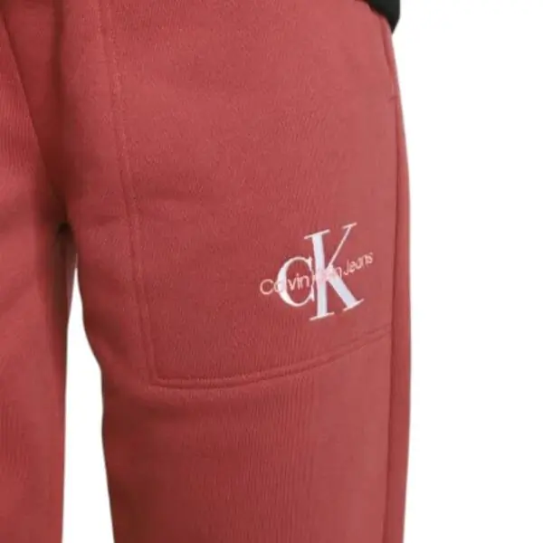 Calvin Klein - Γυναικείο Παντελόνι Φόρμας Performance Regular Fit J20J218971-XLN Κόκκινο J20J218971-XLN