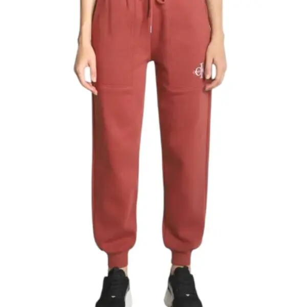 Calvin Klein - Γυναικείο Παντελόνι Φόρμας Performance Regular Fit J20J218971-XLN Κόκκινο