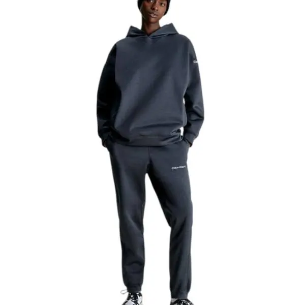 Calvin Klein - Γυναικείο Παντελόνι Φόρμας Relaxed Joggers 00GWF3P634-BAE Μαύρο 00GWF3P634-BAE