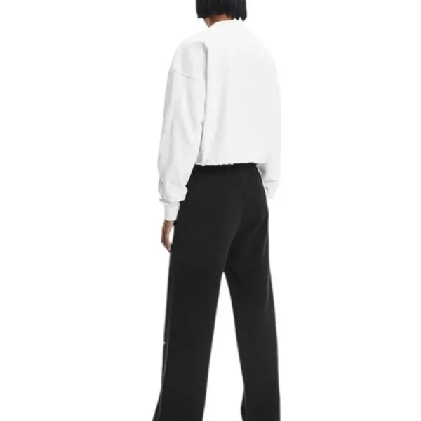 Calvin Klein - Γυναικείο Φούτερ Cropped Relaxed Fit J20J218174-YAF Λευκό J20J218174-YAF