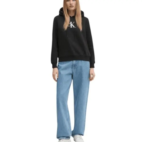 Calvin Klein - Γυναικείο Φούτερ Gradient Relaxed Fit J20J224721-BEH Μαύρο J20J224721-BEH