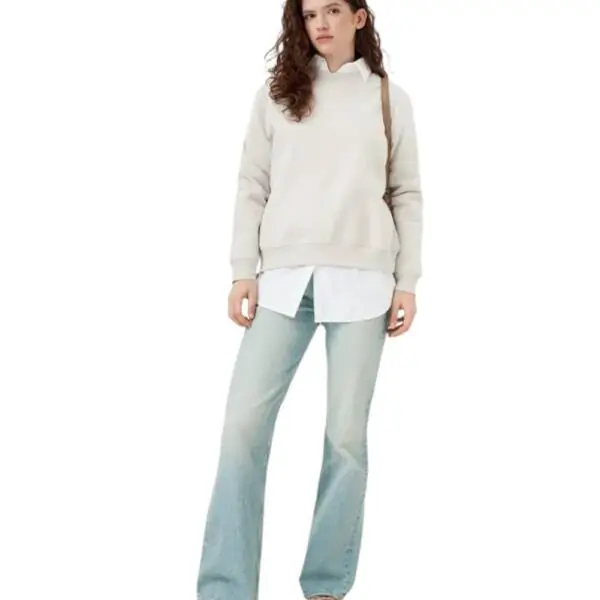 Calvin Klein - Γυναικείο Φούτερ Institutional Graphic Regular Fit J20J224731-PDH Μπεζ J20J224731-PDH