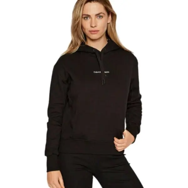 Calvin Klein - Γυναικείο Φούτερ Monogram Regular Fit J20J217733-BEH Μαύρο