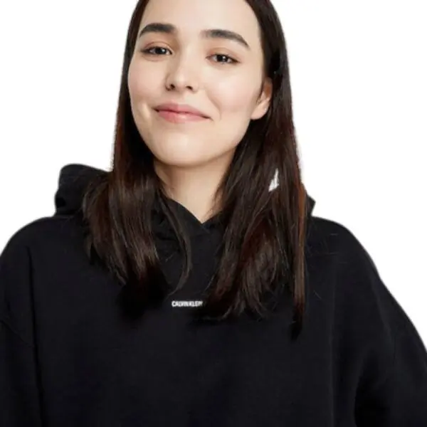 Calvin Klein - Γυναικείο Φούτερ Relaxed Fit J20J215462-BEH Μαύρο J20J215462-BEH