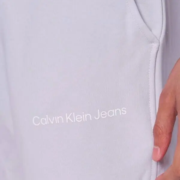 Calvin Klein - Ανδρικό Παντελόνι Φόρμας J30J324739-PC8 Γκρι J30J324739-PC8