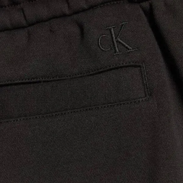 Calvin Klein - Παντελόνι Φόρμας με Λάστιχο J30J322045-BEH Μαύρο J30J322045-BEH