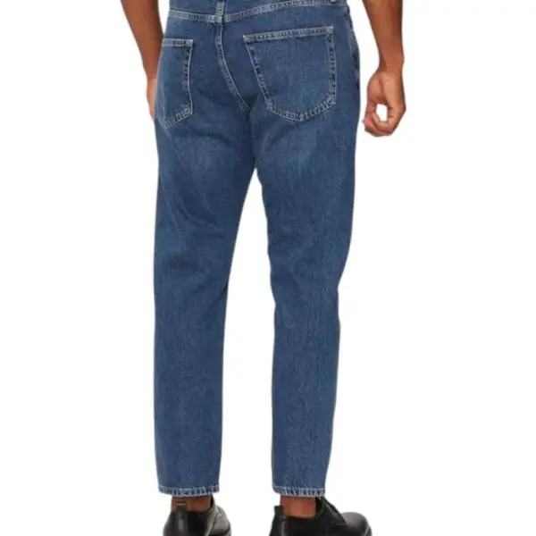 Calvin Klein – Ανδρικό Jean Cropped Loose Fit J30J326007-1BJ Μπλε Σκούρο J30J326007-1BJ