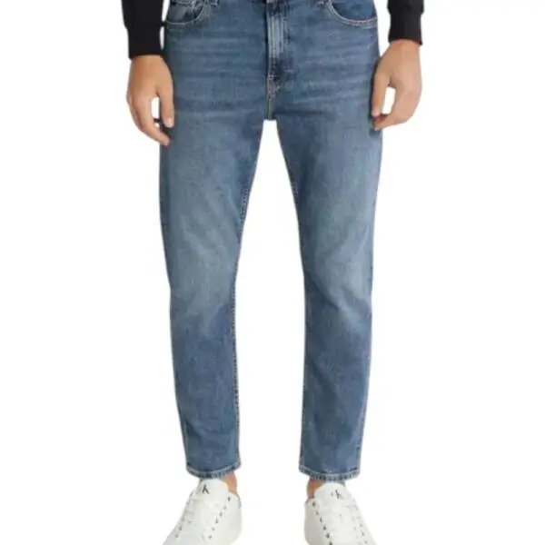 Calvin Klein – Ανδρικό Jean Dad Regular Fit J30J323875-1BJ Μπλε