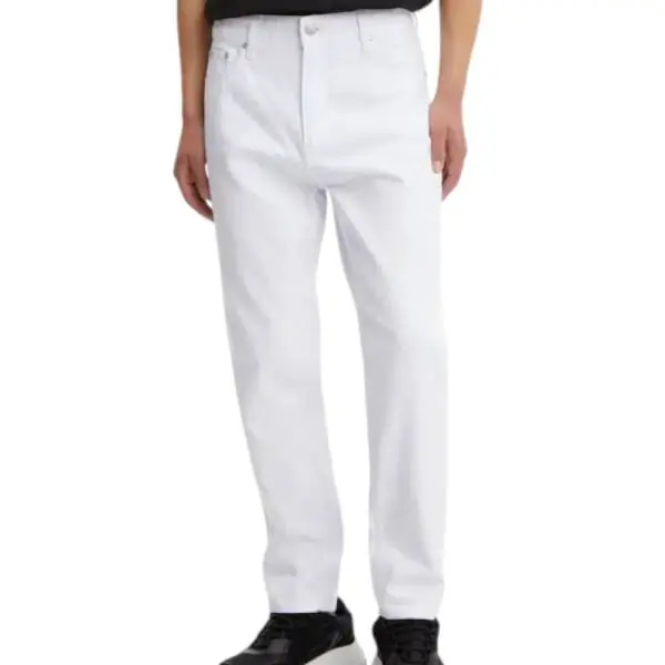 Calvin Klein – Ανδρικό Jean Dad Regular Fit J30J326080-1AA Λευκό