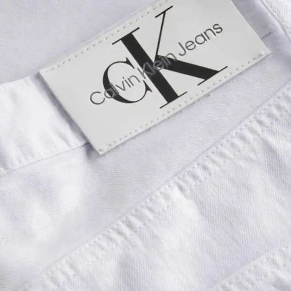 Calvin Klein – Ανδρικό Jean Dad Regular Fit J30J326080-1AA Λευκό J30J326080-1AA