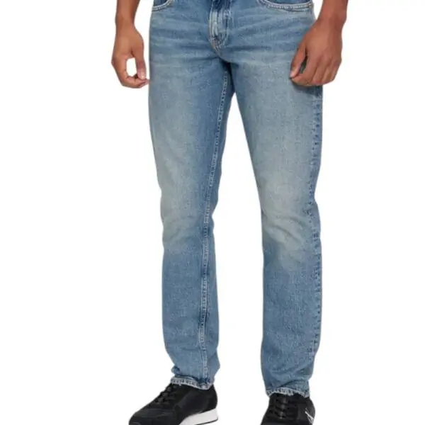 Calvin Klein – Ανδρικό Jean Slim Fit J30J324202-1A4 Μπλε