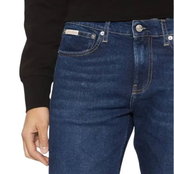 Calvin Klein – Ανδρικό Jean Slim Tapered Fit J30J327007-1BJ Μπλε Σκούρο J30J327007-1BJ