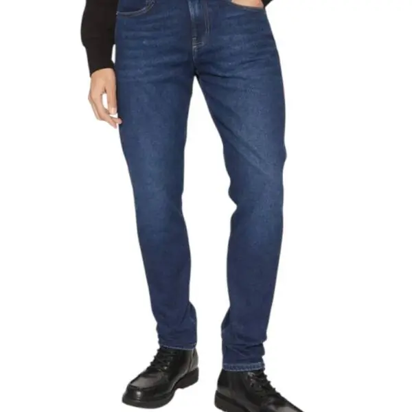 Calvin Klein – Ανδρικό Jean Slim Tapered Fit J30J327007-1BJ Μπλε Σκούρο