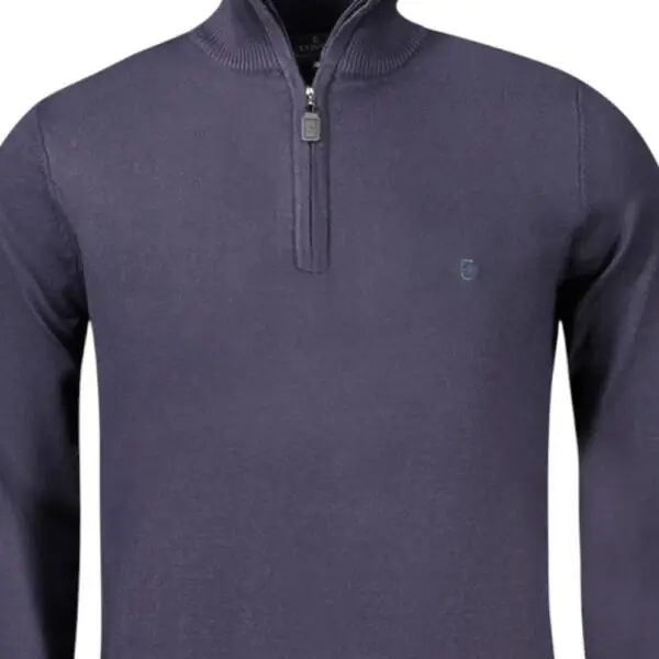 Coveri Moving - Ανδρικό Πουλόβερ Half Zip TR1722-BLU Μπλε TR1722-BLU