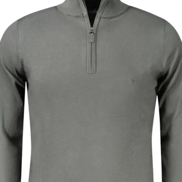 Coveri Moving - Ανδρικό Πουλόβερ Half Zip TR1722-VERDE Πράσινο TR1722-VERDE