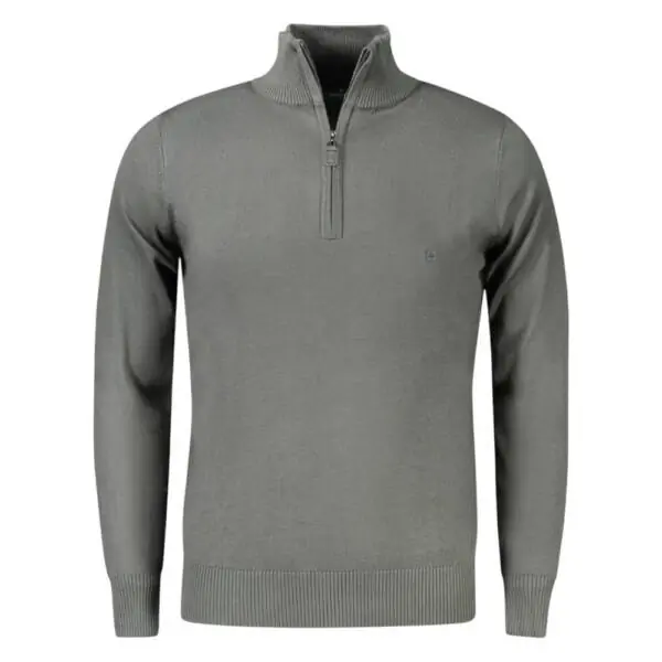 Coveri Moving - Ανδρικό Πουλόβερ Half Zip TR1722-VERDE Πράσινο