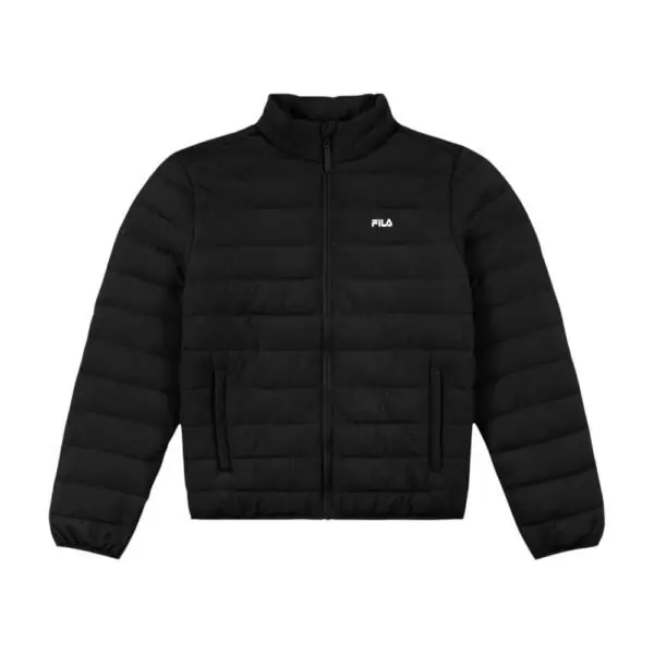 Fila - Ανδρικό Μπουφάν Lightweight Revello Regular Fit FAM1115-80010 Μαύρο FAM1115-80010