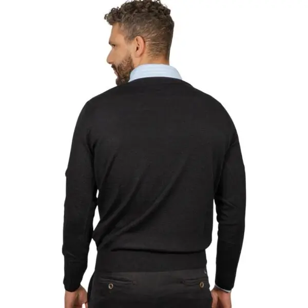 Harmont & Blaine - Ανδρικό Πουλόβερ HRM001030478-999 Μαύρο HRM001030478-999