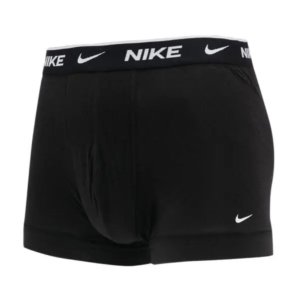 Nike - Ανδρικά Μποξεράκια Everyday Trunk Boxer 3-Pack 0000KE1008-MP1 Λευκό/Μαύρο/Γκρι 0000KE1008-MP1