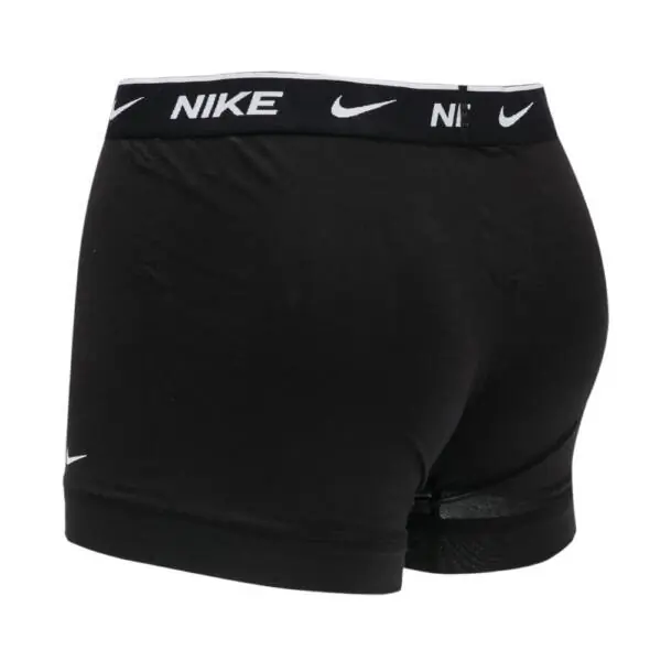 Nike - Ανδρικά Μποξεράκια Everyday Trunk Boxer 3-Pack 0000KE1008-MP1 Λευκό/Μαύρο/Γκρι 0000KE1008-MP1