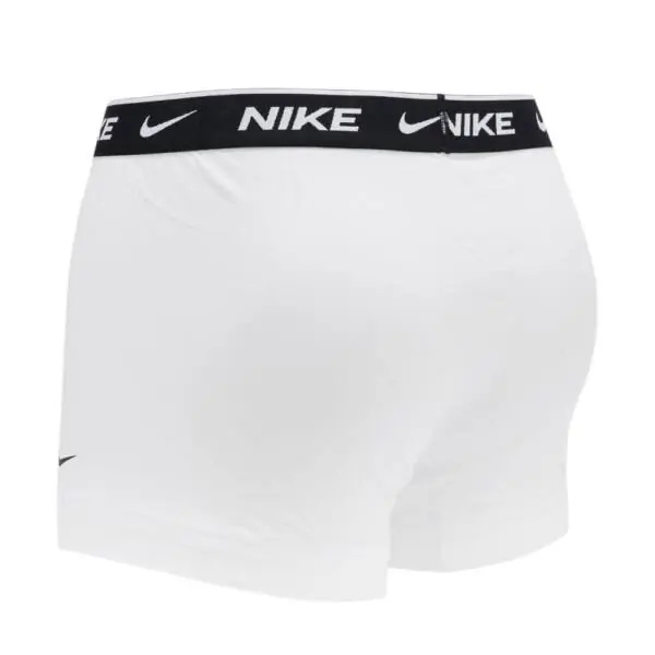 Nike - Ανδρικά Μποξεράκια Everyday Trunk Boxer 3-Pack 0000KE1008-MP1 Λευκό/Μαύρο/Γκρι 0000KE1008-MP1