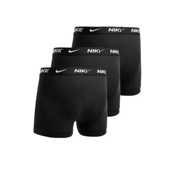 Nike - Ανδρικά Μποξεράκια Everyday Trunk Boxer 3-Pack 0000KE1008-UB1 Μαύρο 0000KE1008-UB1