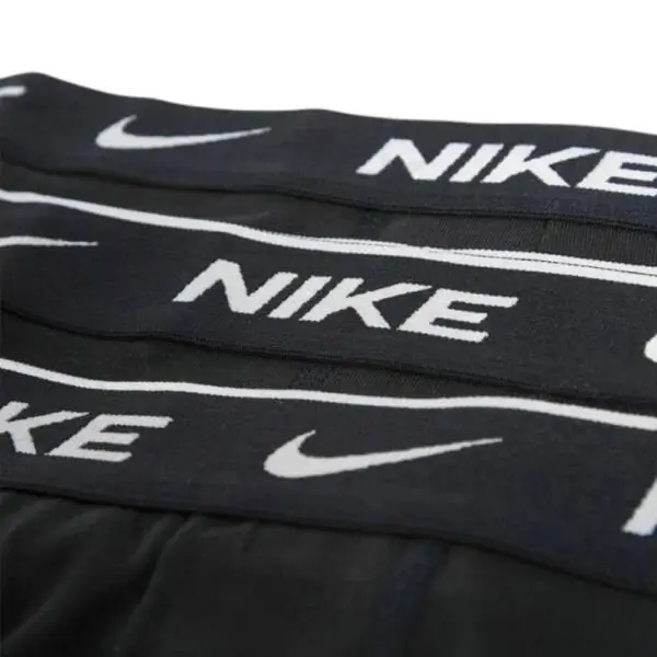Nike - Ανδρικά Μποξεράκια Everyday Trunk Boxer 3-Pack 0000KE1008-UB1 Μαύρο 0000KE1008-UB1