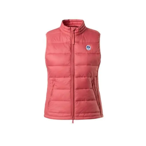 North Sails - Γυναικείο Αμάνικο Μπουφάν Galia Vest 000016-000-0182 Κοραλλί 000016-000-0182