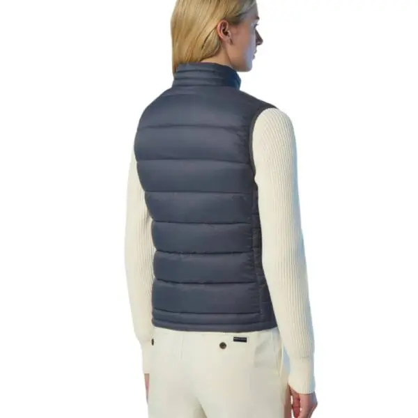 North Sails - Γυναικείο Αμάνικο Μπουφάν Galia Vest 000016-000-0888 Γκρι Σκούρο 000016-000-0888