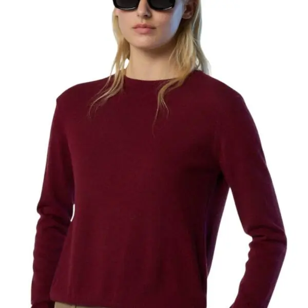 North Sails - Γυναικείο Πουλόβερ Cashmere Blend Sweater 095510-000-0240 Μπορντό 095510-000-0240