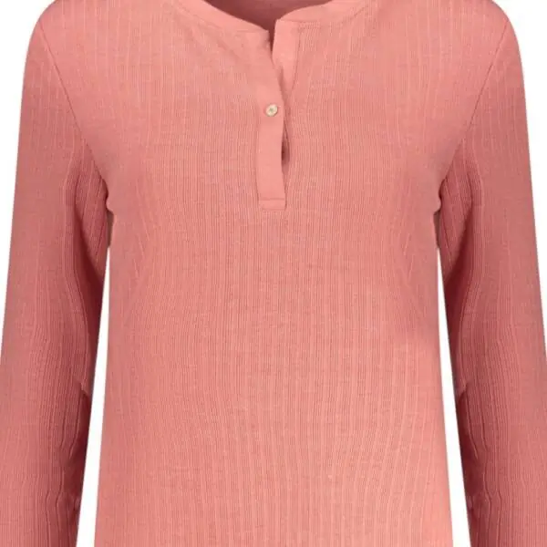 North Sails - Γυναικείο Πουλόβερ Ribbed jersey Henley top 093581-000-0182 Ροζ 093581-000-0182