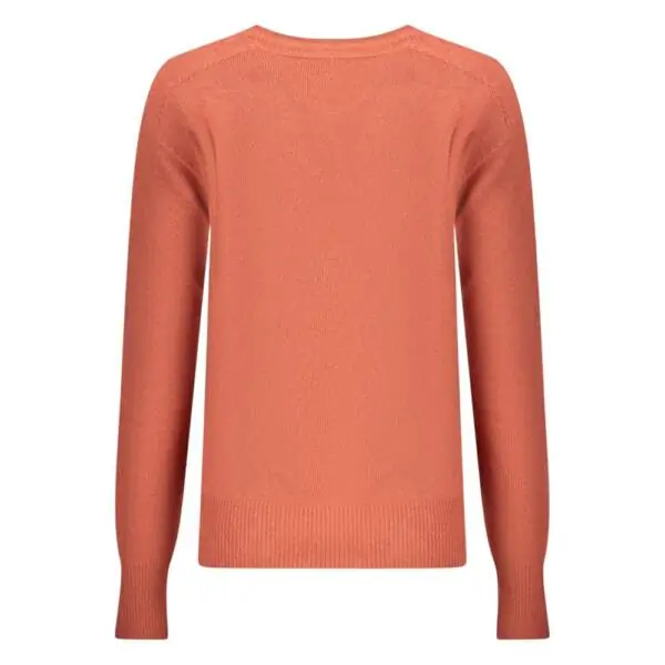 North Sails - Γυναικείο Πουλόβερ V-Neck Saddle Shoulder 095511-000-0182 Κόκκινο 095511-000-0182