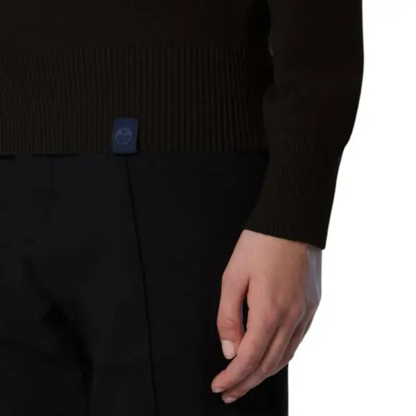 North Sails - Γυναικείο Πουλόβερ Viscose crew-neck 095516-000-0937 Μαύρο 095516-000-0937