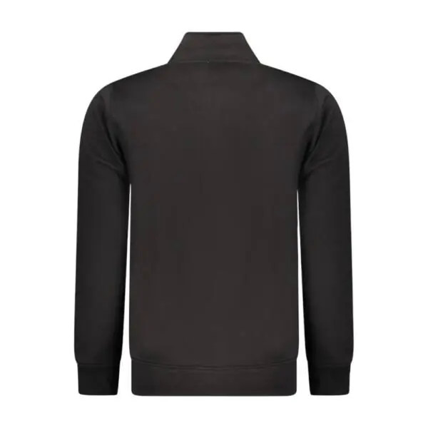 Rifle Jeans - Ανδρική Ζακέτα Φούτερ Regular Fit RFF018-NERO Μαύρο RFF018-NERO