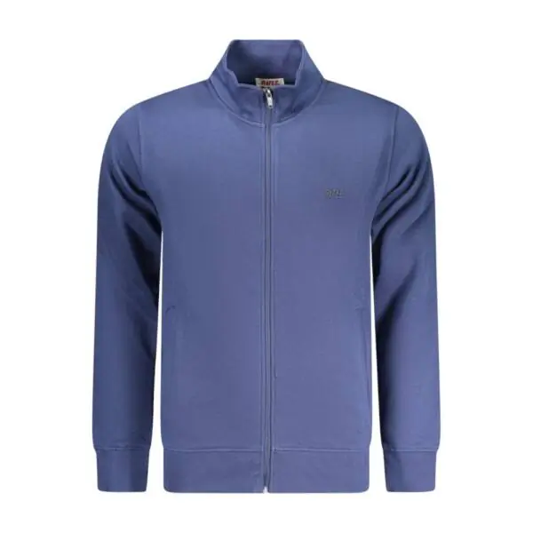Rifle Jeans - Ανδρική Ζακέτα Φούτερ Regular Fit RFF018-DENIM Μπλε