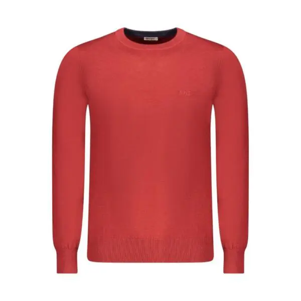 Rifle Jeans - Ανδρικό Πουλόβερ Regular Fit RFTR070-ROSSO Κόκκινο