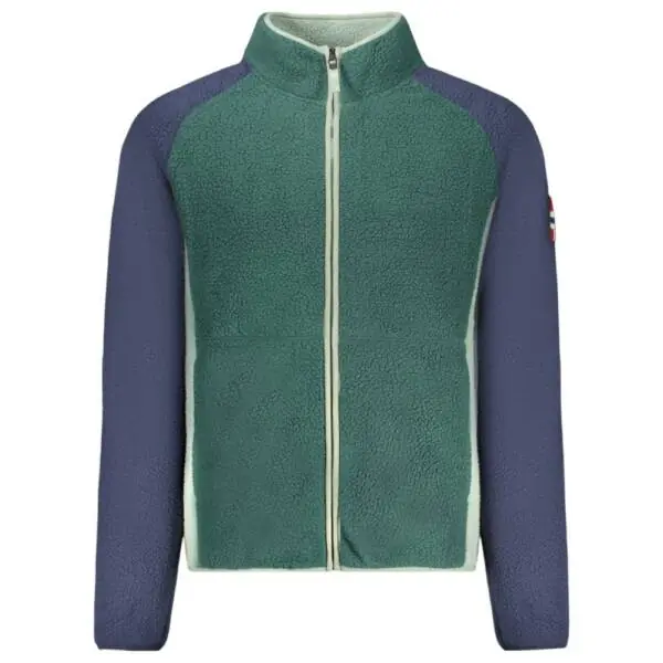 Scuola Nautica Italiana - Ανδρική Ζακέτα Φούτερ Fleece 859503-ALPINE Πράσινο