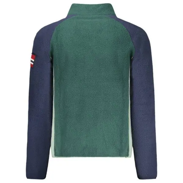 Scuola Nautica Italiana - Ανδρική Ζακέτα Φούτερ Fleece 859503-ALPINE Πράσινο 859503-ALPINE