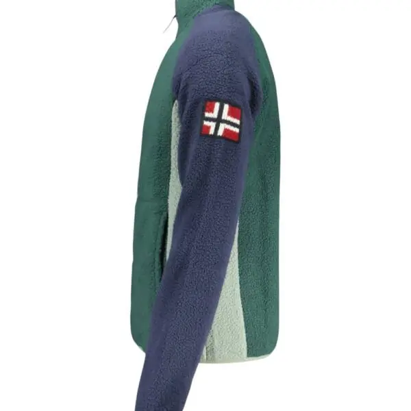 Scuola Nautica Italiana - Ανδρική Ζακέτα Φούτερ Fleece 859503-ALPINE Πράσινο 859503-ALPINE