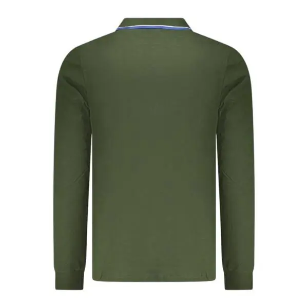 Scuola Nautica Italiana - Ανδρική Μπλούζα Μακρυμάνικη Πόλο 848871-ARMY Πράσινο 848871-ARMY
