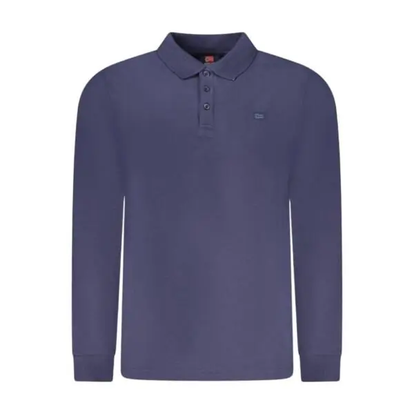 Scuola Nautica Italiana - Ανδρική Μπλούζα Μακρυμάνικη Πόλο 858872-NAVY Μπλε Σκούρο