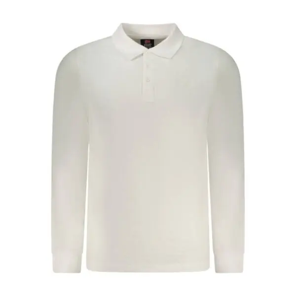 Scuola Nautica Italiana - Ανδρική Μπλούζα Μακρυμάνικη Πόλο 858872-OFFWHI Εκρού