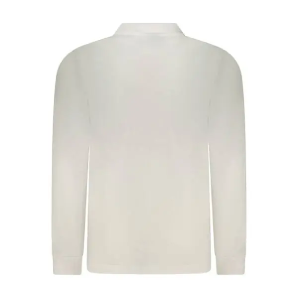 Scuola Nautica Italiana - Ανδρική Μπλούζα Μακρυμάνικη Πόλο 858872-OFFWHI Εκρού 858872-OFFWHI