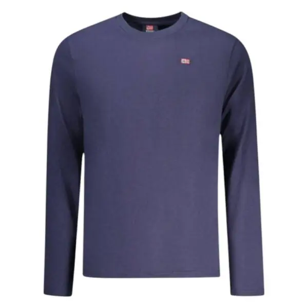 Scuola Nautica Italiana - Ανδρικό T-shirt Μακρυμάνικο 856072-NAVY Μπλε Ναυτικό