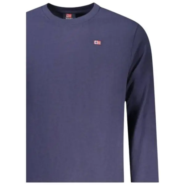 Scuola Nautica Italiana - Ανδρικό T-shirt Μακρυμάνικο 856072-NAVY Μπλε Ναυτικό 856072-NAVY