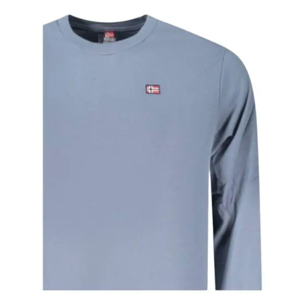 Scuola Nautica Italiana - Ανδρικό T-shirt Μακρυμάνικο 856072-TYPHOO Γαλάζιο 856072-TYPHOO