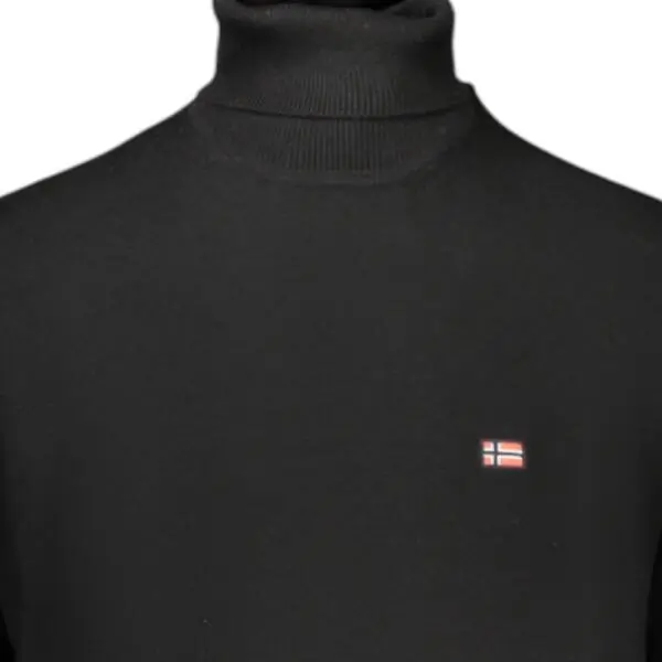 Scuola Nautica Italiana - Ανδρικό Πουλόβερ Ζιβάγκο 843102-BLAC Μαύρο 843102-BLAC